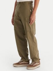 Element Spodnie cargo Relax Cargo ELYNP00203 Khaki Relaxed Fit. Brązowe spodnie materiałowe męskie Element, bez wzorów, z bawełny. Za 279.99 zł.
