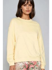 Monki Bluza w kolorze żółtym rozmiar: L. Żółte bluzy bez kaptura damskie Monki, l. Za 39.99 zł.
