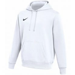 Bluza męska Nike Park 26 Fleece Hoodie biała. Białe bluzy z kapturem męskie Nike, m, z bawełny. Za 186.99 zł.