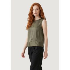 Stanik opaska Kobieta ONLY Onldorsi Aris Sl Loose Top Wvn Cc. Zielone biustonosze sportowe damskie Only, m, bez wzorów, z wiskozy, bez ramiączek. Za 151.15 zł.