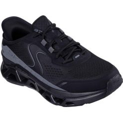 Buty sportowe męskie Skechers Glide step Altus. Czarne buty sportowe na co dzień męskie Skechers, z materiału, bez zapięcia, trekkingowe. Za 590.00 zł.
