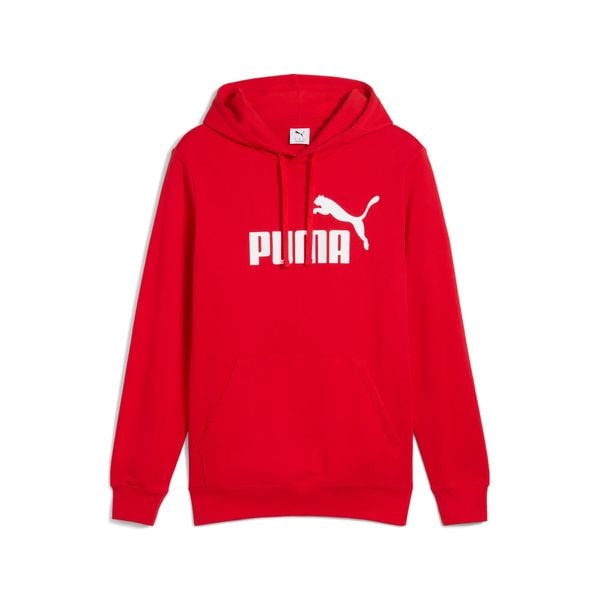 Bluza męska PUMA ESS No. 1 Logo Hoodie TR. Czerwone bluzy bez kaptura męskie Puma, m. Za 169.99 zł.