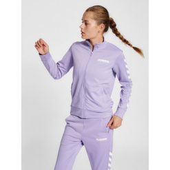 Damska bluza dresowa zapinana na zamek Hummel Legacy. Czerwone bluzy bez kaptura damskie HUMMEL, m, z dresówki. Za 217.50 zł.