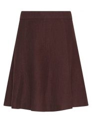 MOSS COPENHAGEN Spódnica "Naira Claritta" w kolorze brązowym rozmiar: S. Brązowe spódniczki damskie MOSS COPENHAGEN, s, bez wzorów, ze lnu, midi, proste. Za 139.87 zł.