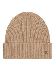 Tommy Hilfiger Czapka AW0AW16623 Beżowy. Brązowe czapki zimowe damskie Tommy Hilfiger, z kaszmiru. Za 329.99 zł.