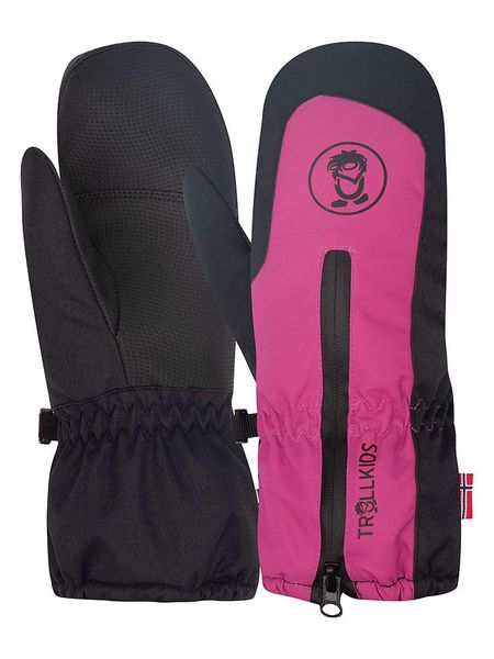 Trollkids Rękawiczki funkcyjne "Rauland" w kolorze różowym rozmiar: 4,5. Różowe rękawiczki dziecięce Trollkids, z polaru, bez ramiączek. Za 78.47 zł.