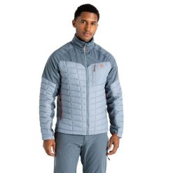 Męska Pikowana Kurtka Hybrydowa Mountaineer II. Niebieskie kurtki męskie Dare 2b, m, bez wzorów, z materiału, bez kaptura. Za 596.99 zł.