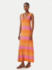 LOLA CASADEMUNT Sukienka codzienna MS2616041 Kolorowy Slim Fit. Sukienki damskie lola casademunt, na co dzień, l, bez wzorów, z lyocellu, bez kołnierzyka, bez ramiączek, proste. Za 712.99 zł.