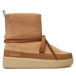 Śniegowce Napapijri. Brązowe śniegowce damskie Napapijri. Za 379.99 zł.