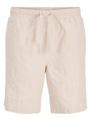 Jack & Jones Szorty "Jpstjaiden" w kolorze beżowym rozmiar: XXL. Brązowe szorty męskie Jack & Jones, z bawełny, bez kołnierzyka. Za 109.95 zł.