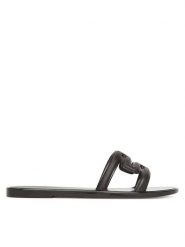 Melissa Klapki Melissa M Slide Ad M 36148 Czarny. Czarne klapki damskie Melissa, bez wzorów, z tworzywa sztucznego, bez obcasa. Za 199.99 zł.