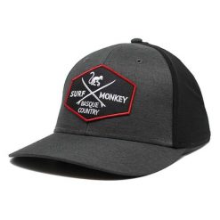 Czapka sportowa - Dry-Tech - Dorośli (Czarny). Czarne czapki męskie SURF MONKEY, bez wzorów, sportowe. Za 179.95 zł.