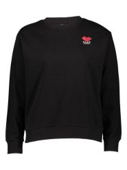 JDY Sweter "Paris" w kolorze czarnym rozmiar: XL. Czarne swetry klasyczne damskie JDY, xl, bez kołnierzyka. Za 52.79 zł.