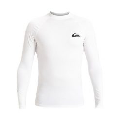 Koszulka surfingowa z długim rękawem UPF 50 dla Mężczyzn EVERYDAY Biały. Białe koszulki męskie z długim rękawem Quiksilver, m, z elastanu. Za 149.99 zł.