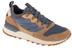 Buty sportowe Sneakersy męskie, Alpine 83 Sneaker Recraft. Niebieskie buty sportowe na co dzień męskie MERRELL, z materiału, bez zapięcia, trekkingowe. Za 379.99 zł.