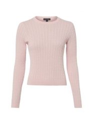 Franco Callegari Sweter z dzianiny Kobiety Bawełna różowy, XXL. Czerwone swetry klasyczne damskie Franco Callegari, xxl, z bawełny, bez kołnierzyka. Za 249.95 zł.