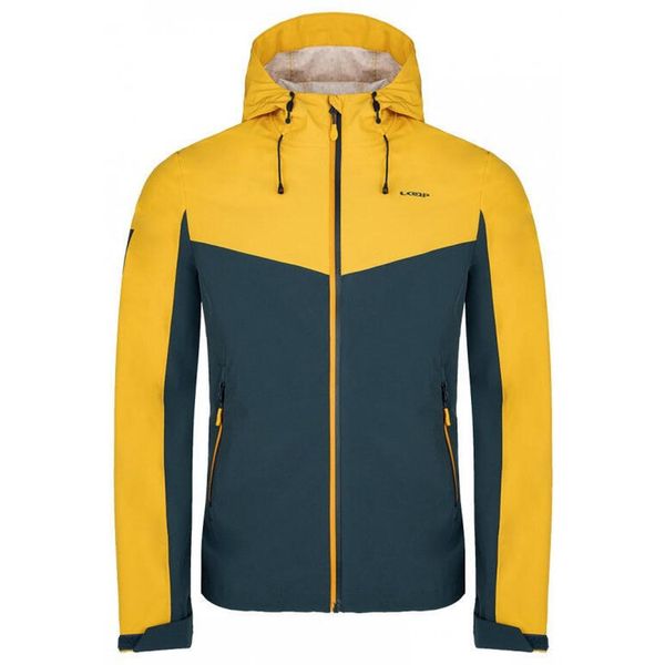 Męska kurtka sportowa Loap Ulteo żółta. Żółte kurtki outdoor męskie ZSPORT, na jesień, l, bez wzorów, trekkingowe. Za 260.99 zł.