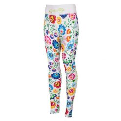 Legginsy sportowe damskie EXTREME HOBBY FOLK 2. Białe bielizna termoaktywna damska EXTREME HOBBY, l, bez wzorów, z elastanu. Za 229.00 zł.