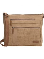 Beagles Torebka "Brunete" w kolorze jasnobrązowym - 30 x 24 x 8 cm rozmiar: onesize. Brązowe torebki klasyczne damskie Beagles, bez wzorów, z materiału, bez dodatków. Za 82.99 zł.