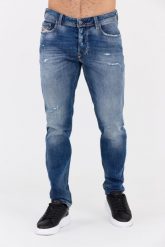 DIESEL Niebieskie jeansy męskie 1986 LARKEE-BEEX. Niebieskie jeansy męskie Diesel. W wyprzedaży za 419.99 zł.