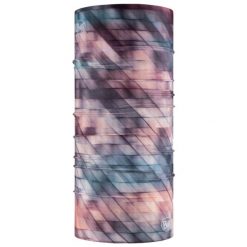Komin na szyję - Bandana BUFF Original Ecostretch. Żółte szaliki i kominy damskie Buff, bez wzorów, z elastanu. Za 84.99 zł.