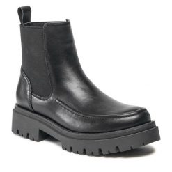 Sztyblety Jenny Fairy. Czarne botki damskie Jenny Fairy, bez obcasa, na płaskiej podeszwie, bez zapięcia. Za 135.99 zł.