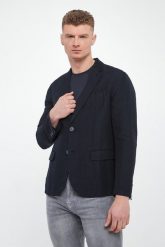 Marynarka męska jednorzędowa lniana ARMANI EXCHANGE. Marynarki męskie Armani Exchange, bez wzorów. Za 1,219.00 zł.