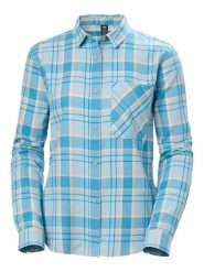 Helly Hansen Koszula "Lokka" w kolorze błękitnym rozmiar: M. Niebieskie koszule damskie Helly Hansen, m, bez wzorów, z bawełny, bez kołnierzyka, bez ramiączek. Za 171.28 zł.