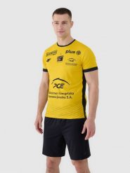 4F Koszulka meczowa replika domowa z sezonu 2024/25 męska 4F x PGE GiEK Skra Bełchatów - multikolor S. T-shirty sportowe męskie 4f, m, z dzianiny, bez ramiączek, na fitness i siłownię. Za 149.99 zł.