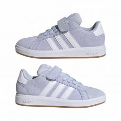 Buty ADIDAS GRAND COURT 00S EL Niebieski. Białe buty fitness męskie Adidas, na fitness i siłownię. Za 226.25 zł.