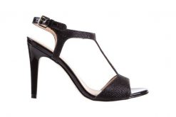 Sandały Bayla-065 1388176 Col Preto, Czarny, Skóra naturalna - 41. Czarne sandały damskie Bayla, bez wzorów, ze skóry, bez obcasa, na obcasie. W wyprzedaży za 89.10 zł.