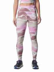 Columbia Legginsy sportowe "Boundless Trek™" w kolorze jasnoróżowo-jasnobrązowym rozmiar: L. Brązowe legginsy damskie Columbia, l, bez wzorów, z materiału. Za 100.99 zł.