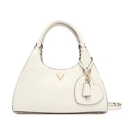 Torebka Guess. Białe torebki klasyczne damskie Guess, z aplikacjami, bez dodatków. Za 639.99 zł.