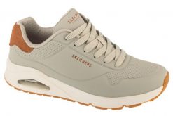 Buty sportowe Sneakersy męskie, Uno - Suited On Air. Szare buty sportowe na co dzień męskie Skechers, z materiału, bez zapięcia, trekkingowe. Za 299.99 zł.