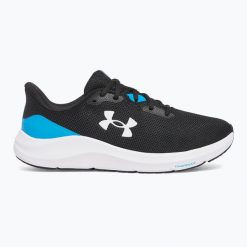 Buty do biegania męskie Under Armour Charged Pursuit 4. Czarne obuwie do biegania damskie Under Armour. Za 209.99 zł.