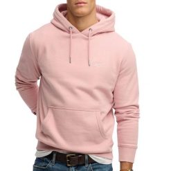 Bluza z kapturem Superdry Essential Logo HB. Czerwone bluzy z kapturem męskie Superdry., xl, z bawełny. Za 353.60 zł.