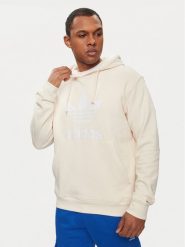 Adidas Bluza adicolor Classics Trefoil IM9408 Écru Regular Fit. Bluzy bez kaptura męskie Adidas, m, z bawełny. Za 169.99 zł.