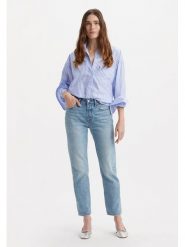 Levi's Dżinsy "501" - Regular fit - w kolorze błękitnym rozmiar: W24/L26. Niebieskie jeansy damskie Levi's. Za 206.42 zł.