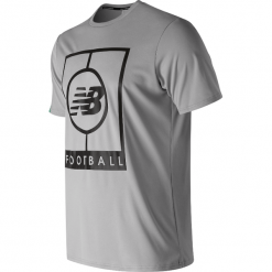 Koszulka treningowa MT913001RCD. T-shirty sportowe męskie New Balance, na jesień, m, z materiału, bez ramiączek. W wyprzedaży za 89.99 zł.