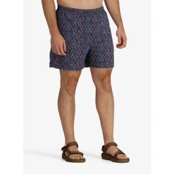 Krótkie spodenki męskie Royal Robbins All In Short. Niebieskie szorty męskie ROYAL ROBBINS, bez kołnierzyka. Za 272.99 zł.