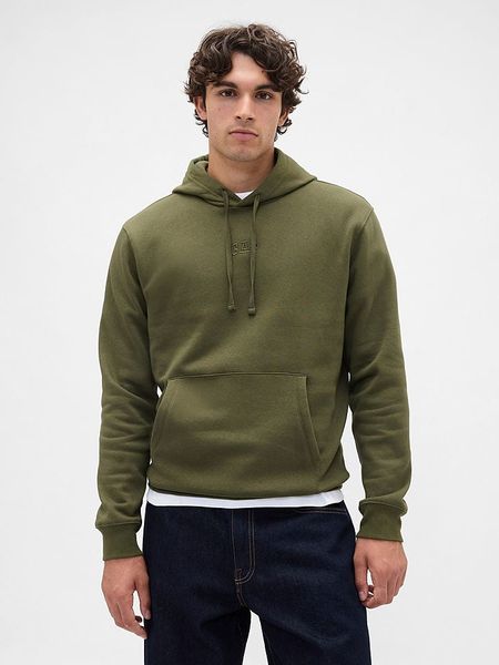 GAP Bluza w kolorze khaki rozmiar: XL. Brązowe bluzy z kapturem męskie GAP, xl. Za 113.63 zł.