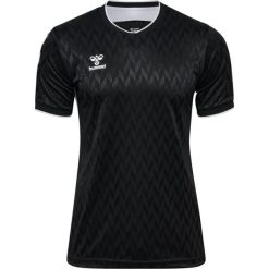 Koszulka Hummel Legend. Czarne bluzki damskie HUMMEL, bez wzorów, bez kołnierzyka. Za 203.50 zł.