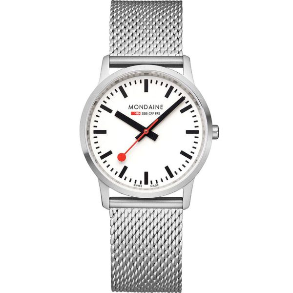 Zegarek damski Mondaine A400.30351.16SBZ, Quartz, 36mm, 3ATM. Szare zegarki damskie MONDAINE, ze stali. Za 1,522.90 zł.