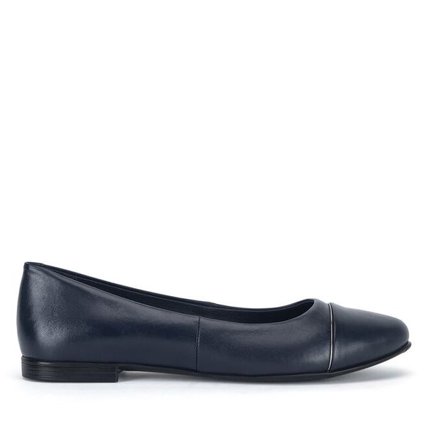 Baleriny Lasocki. Niebieskie baleriny damskie Lasocki, bez wzorów, bez obcasa. Za 139.99 zł.