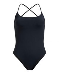 Jednoczęściowy strój kąpielowy dla Kobiety BEACH CLASSICS STRAPPY OP Czarny. Czarne stroje jednoczęściowe damskie Roxy, xs, bez wzorów. Za 325.00 zł.
