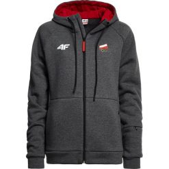 Bluza męska Polska Pyeongchang 2018 BLM901 - szary melanż. Szare bluzy z kapturem męskie 4f, na zimę, m, z bawełny. W wyprzedaży za 199.99 zł.