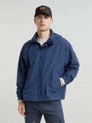 G-Star Kurtka w kolorze niebieskim rozmiar: L. Niebieskie kurtki outdoor męskie G-Star, l, bez wzorów, bez kaptura. Za 285.49 zł.
