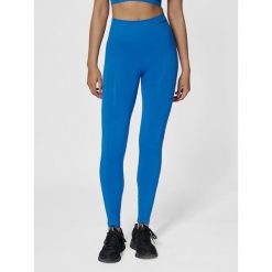 Damskie legginsy bezszwowe z wysokim stanem Hummel Tif. Niebieskie legginsy damskie HUMMEL, bez wzorów. Za 143.00 zł.