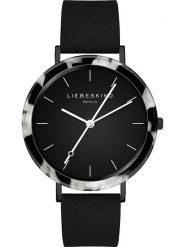 Liebeskind Zegarek kwarcowy w kolorze czarnym rozmiar: onesize. Czarne, analogowe zegarki damskie Liebeskind, ze stali. Za 340.18 zł.