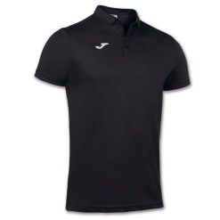Koszulka polo do tenisa męska Joma Hobby. Czarne koszulki polo męskie Joma, l, bez wzorów, z bawełny, bez ramiączek. Za 120.99 zł.